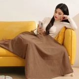 CozyTherm Wear USB-Heizdeken om te Dragen | 150 × 85 cm | 3 Temperatuurstanden | Machinewasbaar & Draagbaar
