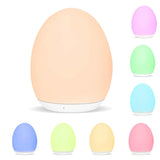Lumiboo Nachtlampje | RGB & Warmwit | Touch-bediening | 100u Accu | 12 × 10 cm | Baby- & Kinderkamer