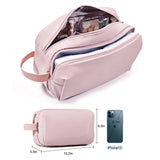 Kosmetixo Waterdichte Toilettas voor Dames & Heren | Lichtgewicht Cultuurzak in S/M/L | Reisaccessoires voor Verzorgingsproducten & Make-up | Unisex Reisorganizer