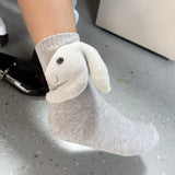 HUGFOOT – Knusse Huissokken met Schattige 3D-Dieraccent en Veilige Antislipzool