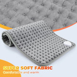 CosiTherm Verwarmingskussen | 9 Temperatuurinstellingen & 4 Timeropties | Superzachte Microfleece | 58×29 cm