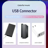 Slimme LED Symphony Light – RGB Muziek Ritme Lamp met App-Bediening voor Gaming & TV