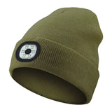 Unisex 3-in-1 Bluetooth-muts - 6 LED, USB oplaadbaar met koptelefoon voor wintergebruik
