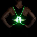 ReflectGlow LED Veiligheidsvest – Verstelbaar Verlicht Vest voor Hardlopen & Buitenactiviteiten