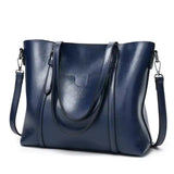 Leren tas die alles kan bevatten