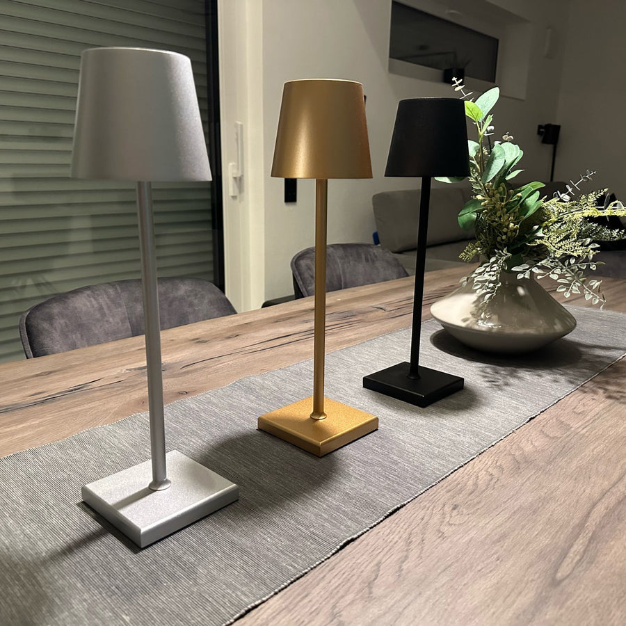 Draadloze Oplaadbare Tafellamp - ScandiGlow