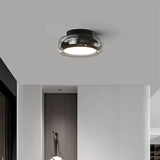 Moderne Plafondlamp met Glazen Kappen
