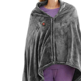 CozyTherm Wear USB-Heizdeken om te Dragen | 150 × 85 cm | 3 Temperatuurstanden | Machinewasbaar & Draagbaar