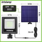 Zonne-LED Veiligheidsstraaler LumiSecure Duo | 2er-Set | 1200LM Superhelder | IP65 Waterdicht | Tuin, Hof & Terras
