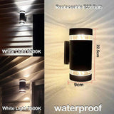 LumiBloc LED Buitenwandlamp | Up & Down Effect | E27 Fitting | IP65 Waterdicht | Modern Design voor Tuin & Balkon