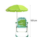 Kinderstrandstoel met Zonnescherm - Opvouwbaar en Perfect voor Camping en Tuin