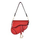 Sandsberg - luxe dames schoudertas - exclusieve PU - leren zadeltas