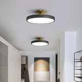 Ronde LED plafondlamp in Scandinavische stijl