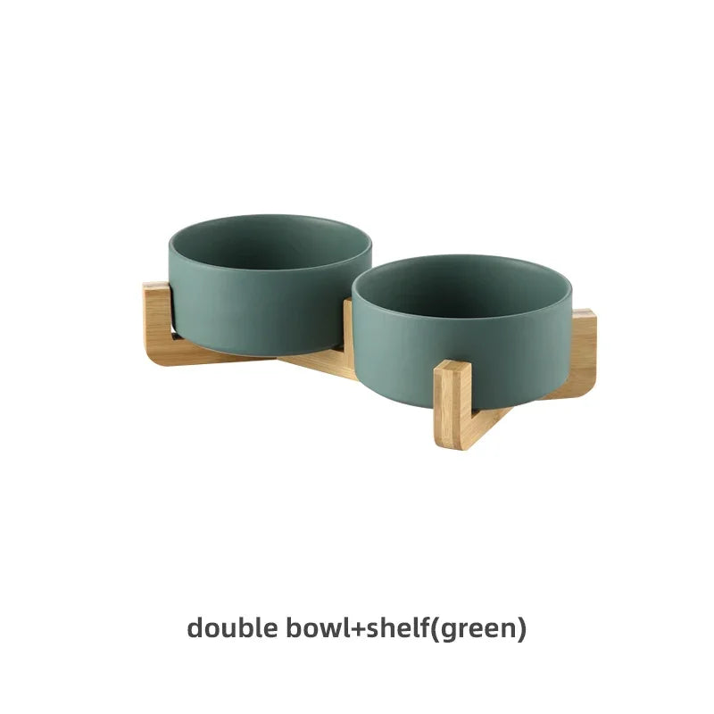 Keramische Voerbak - Set van 2