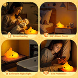 Fuchs Nachtlicht van Silikon | Oplaadbaar, dimbaar & met Timer | Schattig cadeau-idee voor kinderen & volwassenen