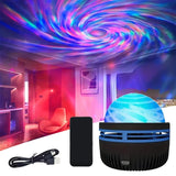 Polariva Noorderlichtprojector | Muzieksynchronisatie & Afstandsbediening | RGB Sfeerverlichting | USB Opladen | 7,8×7,8×8,7 cm