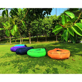 Opblaasbare Lounger Bank met Schaduw – Comfortabel en Waterdicht voor Strand en Zwembad