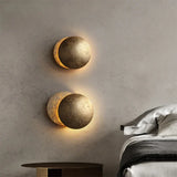 Decoratieve wandlamp geïnspireerd op de maanfasen - Draaiende kap 360°