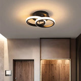 Moderne LED plafondlamp kroonluchter – geometrische armatuur in moderne stijl