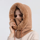 Wintercapuchon met Gezichtsmasker - Warm en Beschermend
