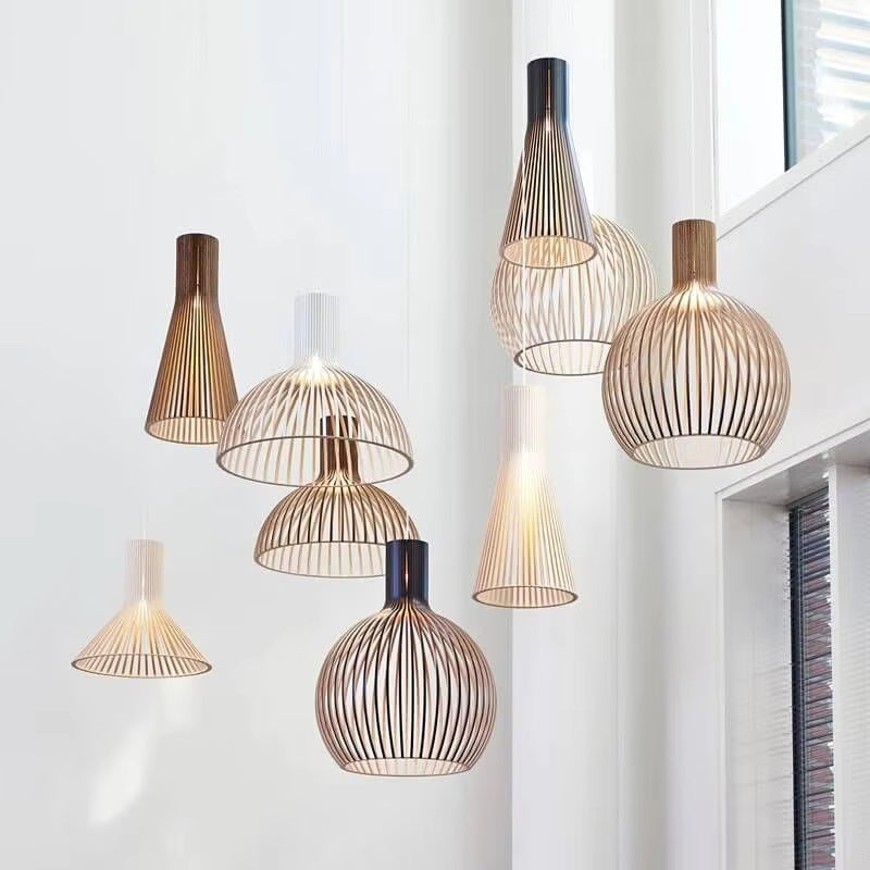 Natura Orb Hanglamp – Organisch Houten Design voor Gezellige Interieurs