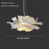 Hanglamp in de vorm van een lotusbloem – Decoratieve plafondlamp met gelaagde kap