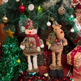 SANTAFLAIR – Stijlvolle feestelijke Kerstmanpop voor elegante feestdecoratie