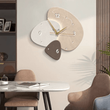 TIMENORD – Stijlvolle Scandinavische Wandklok met Geluidsarme Functie