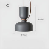 Orlee Hanglamp – Modern Geometrisch Ontwerp in Mat Zwart, Wit & Grijs