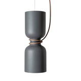 Orlee Hanglamp – Modern Geometrisch Ontwerp in Mat Zwart, Wit & Grijs