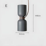 Orlee Hanglamp – Modern Geometrisch Ontwerp in Mat Zwart, Wit & Grijs