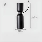 Orlee Hanglamp – Modern Geometrisch Ontwerp in Mat Zwart, Wit & Grijs