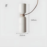 Orlee Hanglamp – Modern Geometrisch Ontwerp in Mat Zwart, Wit & Grijs