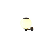 Zonne-energie LED Globe Wandlamp – Elegante Buitenlamp voor Paden & Ingangen