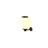 Zonne-energie LED Globe Wandlamp – Elegante Buitenlamp voor Paden & Ingangen