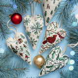 JOYSEW – DIY-Stikset voor hartvormige kerstdecoraties met stof, draad en naalden