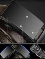 EliteStrap Luxe PU Leren Riem – Stijlvol en Verstelbaar