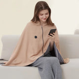 CozyTherm Wear USB-Heizdeken om te Dragen | 150 × 85 cm | 3 Temperatuurstanden | Machinewasbaar & Draagbaar
