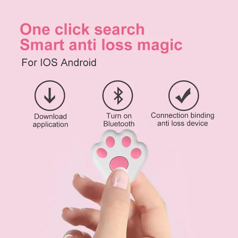 Mini Draadloze GPS Tracker voor Huisdieren – Slimme Anti-Verlies Locatieapparaat voor Honden en Katten