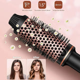 Stylique 3-in-1 Ionen-Haarstylers & Krultang | Steilen, Golven, Volume | Anti-verbrandborstel