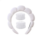 Plüsch Spa Hoofdband & Polsband Set - Fluffiea