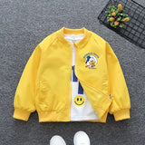 Babyjas met Donald Duck Print – Perfecte Windbreaker voor Lente en Herfst