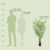 130cm Grote Kunstpalm Met Pot | Tropische Nepplant | Binnen & Buiten Interieurdecoratie