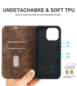 Sandsberg Wallet Hoes MagSafe Draadloos Opladen - iPhone