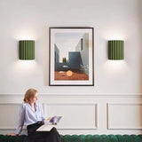 Moderne Golvende Wandlamp – Stijlvol Up & Down Harsontwerp