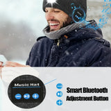 Unisex 3-in-1 Bluetooth-muts - 6 LED, USB oplaadbaar met koptelefoon voor wintergebruik