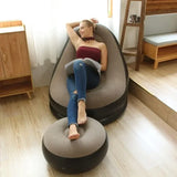 Opblaasbare Lazy Couch – Comfortabele Opvouwbare Sofa voor Buiten en Binnengebruik
