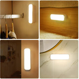 USB-oplaadbare Bewegingssensor Wandlamp – BrightSense