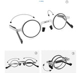 Eyez – Opvouwbare Leesbril met Blauwlichtfilter & Compact Etui