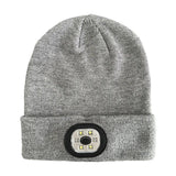 Unisex 3-in-1 Bluetooth-muts - 6 LED, USB oplaadbaar met koptelefoon voor wintergebruik